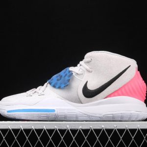 Buy Newest Nike Kyrie 6 EP Rice Grey Pink BQ4631 003 1 300x300