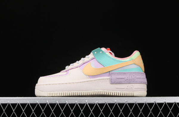 Nike Air Force 1 Shadow Pale Ivory Celestial Gold CI0919 101 600x393