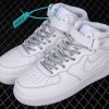 Athlete Nike Air Force 1 07 Mid White Silver Refletion 369733 809 4 100x100
