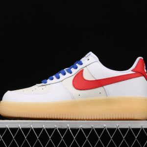 Latest Nike Air Force 1 Low By Customer White Red Blue 1 300x300