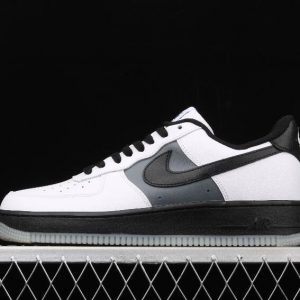 One Nike Air Force 1 White Black Grey 1 300x300