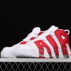 Men and Women Nike Air More Uptempo White Gry Red 414962 100 2 100x100