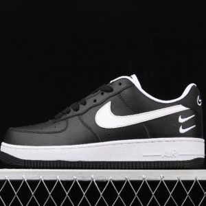 Sale Nike Air Force 1 Low Black White Double Hook 1 300x300