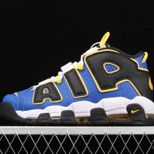 New Nike Air More Uptempo DC7300 400 Game Royal Speed Yellow Black Sneakers 1 300x300