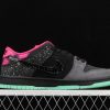 New Nike Dunk Low PRM SB 724183 063 Anthrct Black Pink Crystl Mnt Sneakers 3 100x100