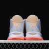 New Nike Kyrie 7 EP DC0588 003 Pink Lake Blue Yellow Men Sneakers 4 100x100