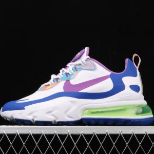 2021 Nike Air Max 270 React Easter White Astral Violet CW0630 100 Sneakers 1 300x300