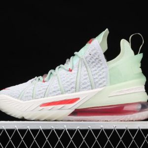 New Brand Nike Lebron XVIII EP DB7644 002 Light Green Sneakers 1 300x300