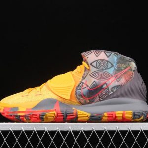 For Nike Kyrie 6 Pre Heat EP University Gold Multicolor CQ7634 701 1 300x300