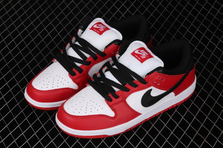 New Nike SB Dunk Low Pro Red White Black CU1727-069 – New Drop Jordans