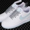 Latest Drop Nike Air Force 1 07 SU19 Low White Ice Blue Shoes AQ2566 201 5 100x100
