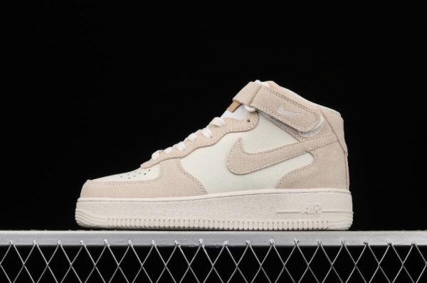 Latest Drop Nike Air Force 1 High Grey White Shoes CW7584 200 1 600x398