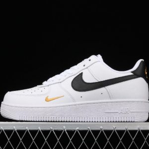 Washed Drop Nike Air Force 1 Low White Black Gold Shoes CZ0270 102 1 300x300