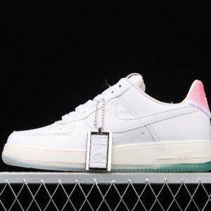 Washed Drop Nike Air Force 1 PRM Gotem White Sail Racer Pink Shoes DC3287 111 1 300x300