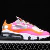 Latest Drop Nike Air Max 270 React Pink Grey Orange Shoes CT1834 100 3 100x100