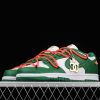 Latest Drop Nike Dunk Low LTHR OW White Pine Green Shoes CT0856 100 2 100x100