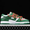 Latest Drop Nike Dunk Low LTHR OW White Pine Green Shoes CT0856 100 3 100x100