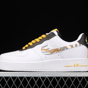 New Drop Nike Air Force 1 Low White Black Gold DH5284 100 Shoes 1 300x300