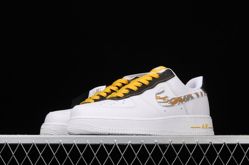 New Drop Nike Air Force 1 Low White Black Gold DH5284-100 Shoes – New ...