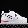 New Drop Nike Air Force 1 React White Black University Red Shoes CD4366 100 3 100x100