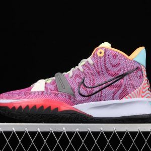 New Drop Nike Kyrie 7 EP Active Fuchsia Black Ghost DC0588 601 Shoes 1 300x300