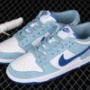 New Drop Nike SB Dunk Low White Light Blue Dark Blue 854866 009 Shoes 5 100x100