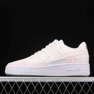 New Drop Nike Shoes Air Froce 1 07 LX Summit White CI3445 100 1 300x300