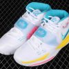 New Drop Nike Shoes Kyrie 6 EP White Lake Blue Pink BQ4630 101 5 100x100