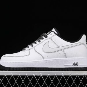 New Nike Air Force 1 07 SU 19 White Black CN2896 104 Cheap Sale Sneakers 1 300x300