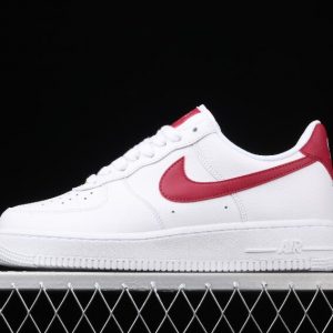 New Nike Air Force 1 07 White Noble Red 315115 154 Sneakers for Sale 1 300x300