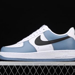 Brand New Nike Air Force 1 07 White Blue Black CQ5059 109 Sneaker 1 300x300