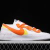 New Brand Nike Blazer Low Sacai White Yellow Magma Orange DD1877 100 Sneakers 3 100x100