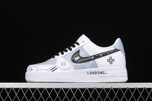 New Drop Nike Air Force 1 07 White Gray Black CW2288 111 Shoes 1 600x398