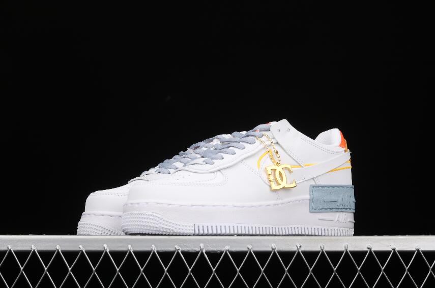 New Drop Nike Air Force 1 Shadow White Summit White DC2199-100 Sneakers ...