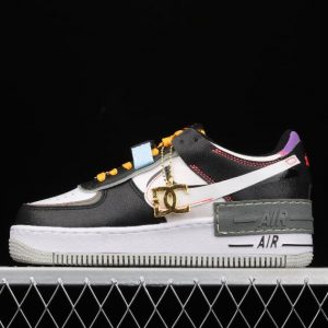 New Release Nike Air Force 1 Shadow Black White Spiral Sage DC2542 001 1 300x300