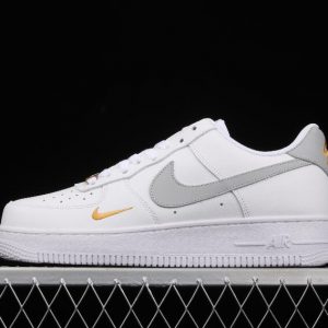 New Sale Nike Air Force 1 Low White Grey CZ0270 106 Sneakers 1 300x300