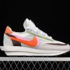 New Sale Nike LDWaffle Sacai Medium Grey Orange Pink BV0076 002 Sneakers 3 100x100