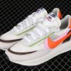 New Sale Nike LDWaffle Sacai Medium Grey Orange Pink BV0076 002 Sneakers 5 100x100