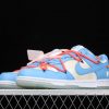 Newest preowned Dunk Low LTHR OW Coast Moon White DD0856 403 Men Women Sneakers 2 100x100