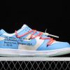 Newest preowned Dunk Low LTHR OW Coast Moon White DD0856 403 Men Women Sneakers 3 100x100