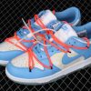 Newest preowned Dunk Low LTHR OW Coast Moon White DD0856 403 Men Women Sneakers 5 100x100