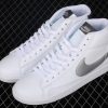 Fashion Nike Blazer Mid PRM White Metallic Silver AV9375 106 for Sale 5 100x100