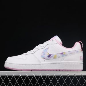 Hot Sale Nike Court Borough Low 2 GS White Pink CK5426 100 Girls Shoes 1 300x300