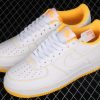 Latest Drop Nike Air Force 1 07 White Yellow CV1724 100 Shoes 5 100x100