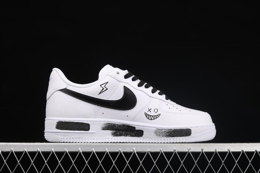 New Arrivals Nike Air Force 1 07 White Black 315122-111 Shoes – New ...