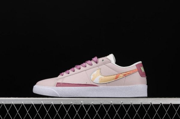 New Drop Nike Blazer Mid QS HH White Pink Water Red CZ8688 666 On Sale 1 600x399