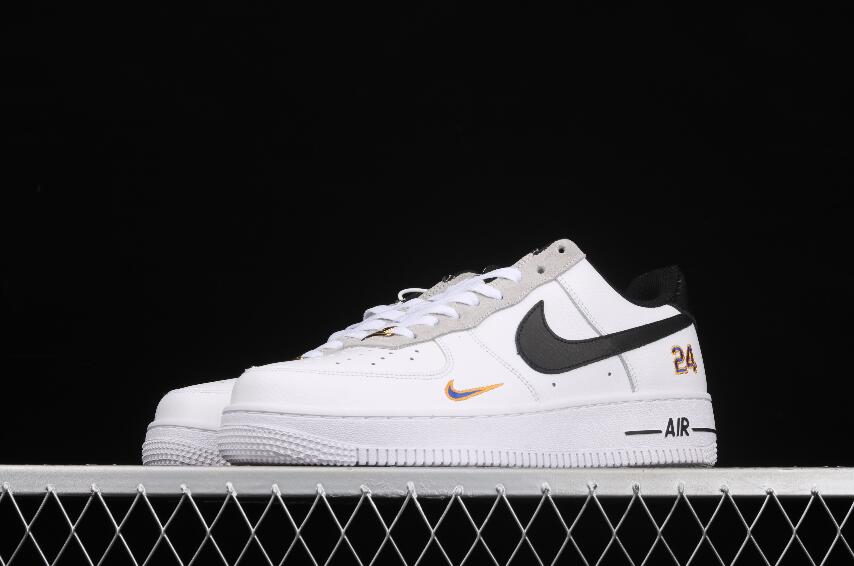 Cheap Deal Nike Air Force 1 White Black Gold DJ5192-100 Shoes – New ...