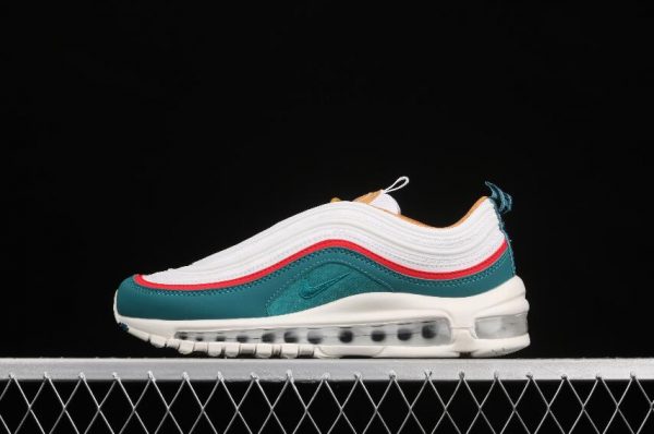 Buy Nike Air Max 97 Cream White Green Red DC3494 995 Basketball Shoes 1 600x398