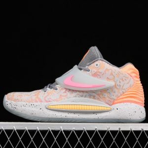Hot Sell Nike KD 14 EP Grey Pink CZ0170 600 for Mens 1 300x300