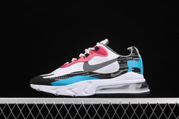 Lastly Nike Air Max 270 React Laser Blue DA4303 100 Shoes Online 1 600x399